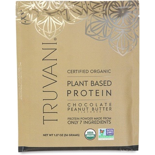 TRUVANI - Plant Based Protein Powder - USDA Certified Organic Protein Powder, Vegan, Non-GMO, Gluten