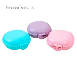 Yisibaide Bathroom Soap Box Dish Plate Case Home Shower Hiking Holder Container (1)