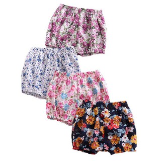 BOBORA Summer Baby Gril Foral Shorts Children Bread PP Flower Printed Shorts (1)
