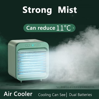 USB Air Cooler Desktop Air Conditioner Cooler Mini Portable Air Conditioner Fan Noiseless Office Bedroom Personal Air Cooler (1)