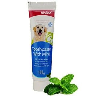 Bioline Dental Care Set with Mint Flavor 100g Complete Dental Care Toothpaste & Toothbrush (2)