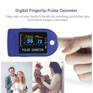Fingertip Pulse Oximeter Family Pulse Oxymeter Finger Clip Oximeter Finger Pulse Monitor Heart Rate (4)