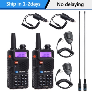 Walkie talkieBaoFeng UV-5R 8W/5W Walkie Talkie VHF/UHF136-174Mhz&400-520Mhz Dual Band Two way radio (1)