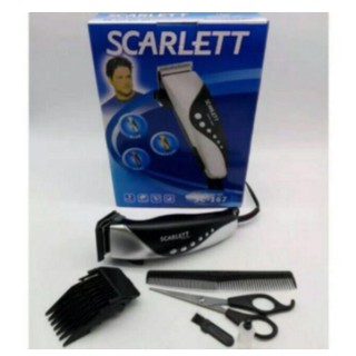 ღtimshaina* Scarlet Razor Electric Hair Trimmer Clipper Set