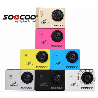 Original SOOCOO C30 / C30R Action Camera 20MP 4K Wifi Ultra HD 1080P/60FPS Go Waterproof Mini Cam Bi