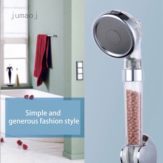 Jumaoj High Pressure Stone Stream Handheld Shower Head Adjustable Pressure Booster Shower