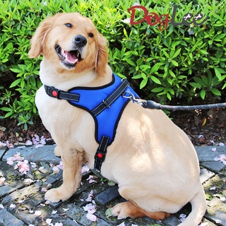 Reflective Dog Harness with Leash Adjustable Collar Leash Dog Leads for Large Dogs (8)