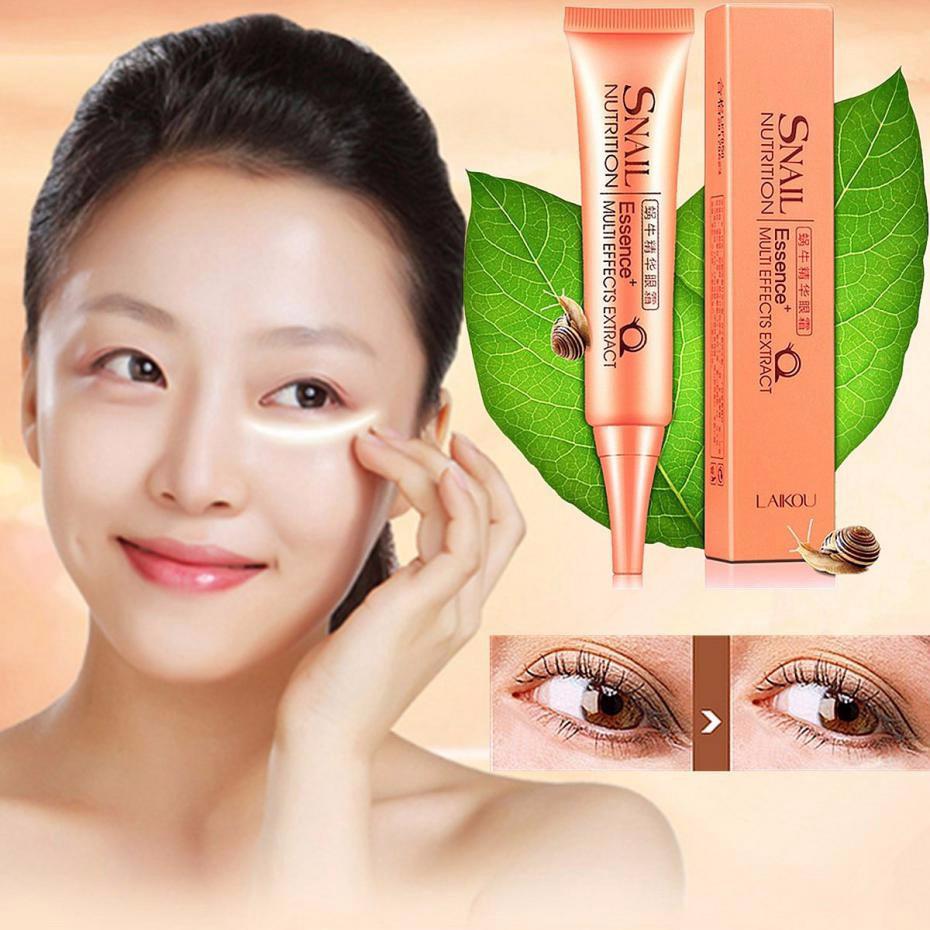 Snail Eye Cream Remove Dark Circle Anti Aging Wrinkle (4)