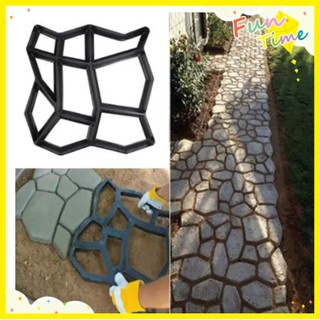 Floor Path Maker Mould Concrete Mold Reusable DIY Paving Durable for Garden Lawn