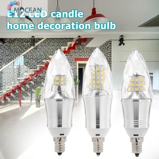 E12 5W/7W/12W LED Bulb SMD2835 AC85-265V Corn Lamp Screw Use Candle Light