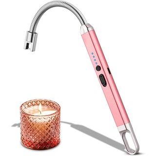 MEIRUBY Lighter Electric Lighter Candle Lighter Rechargeable USB Lighter Arc Lighters for Candle Cam