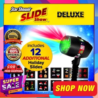 Original Star Shower Slide Show Galaxy Shower Upgraded Version Full Color 12 Theme Lights