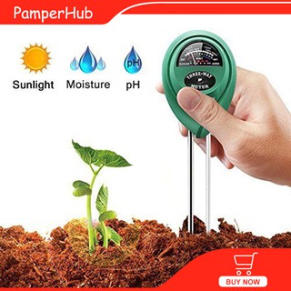 3 in1 Soil Tester Water PH Moisture Light Test Meter Kit For Garden Plant Flower Hand Tools