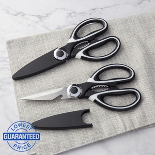 XIPIN Kitchen Scissors Tool Multifunctional Stainless Steel Cut Meat, Vegetables, BBQ Tool Scissors