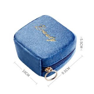 Cosmetic Bag Lipstick Organizer Mini Embroidery Storage Bags Travel Makeup Zipper Pouch (6)
