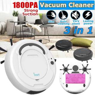 (Ready Stock)3-In-1 Robot Vacuum Cleaner Auto Smart Dry Wet Sweeping Robot Vacuum Cleaner Multifunct