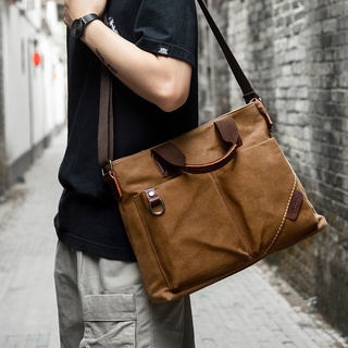 Large-capacity Shoulder Bag Canvas Messenger Bag (7)