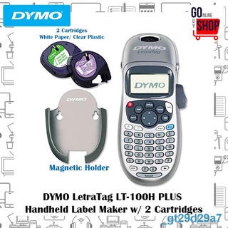 on sale✉DYMO LetraTag LT-100H/ LT-100H Plus Handheld Label Maker - Blue/ Silver