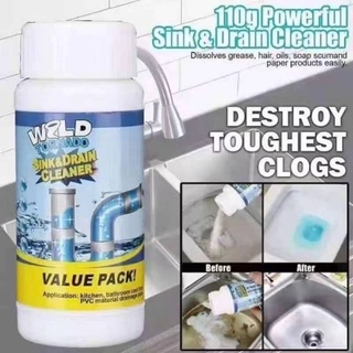 Double Deals Orig Effective Household Wild Tornado Powerful Sink & Drain Cleaner Quick Foaming High