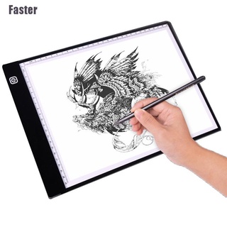 [Interfunfaster] A5 Usb Led Artist Thin Art Stencil Board Light Tracing Drawing Pad Table Box [Hot]