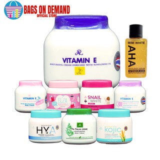 Bags on Demand Authentic AR Vitamin E Cream Elza Snail Hya Kojic Body Cream
