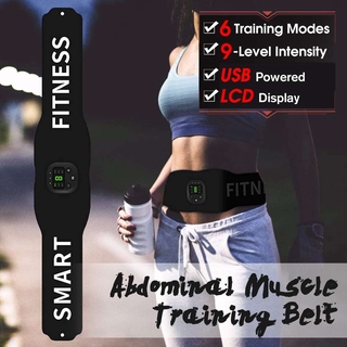 EMS Powerful Fat-Burning Waist Trainer Belt Smart Fitness ABS Toning Belts Body Slimming Belt Weight Loss