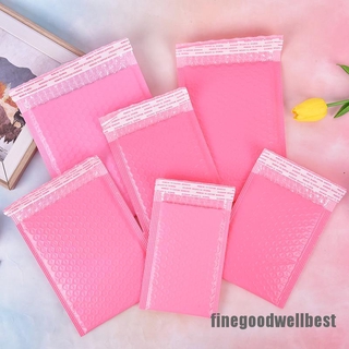 [TodayOnly] 10x Pink Bubble Bag Mailer Plastic Padded Envelope Shipping Bag Packaging
