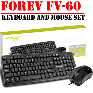 Forev Wired Keyboard Mouse Set Computer Keyboard