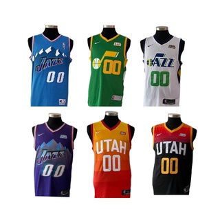NBA Utah Jazz 00 Jordan Clarkson Basketball Jersey
