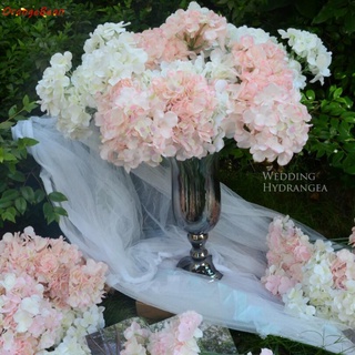 Artificial Flowers Hydrangea Home Wedding Decoration Fake Silk Flower Bouquet