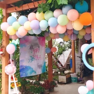 Party Supplies✵❣❍100pcs Size10 Macaron/Pastel Color Balloon（Prolatex）