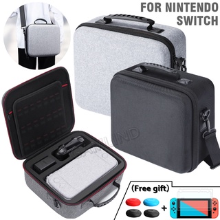 For Nintend Switch Deluxe Big Storage Carrying Bag NS Black Larger Capacity EVA Hard