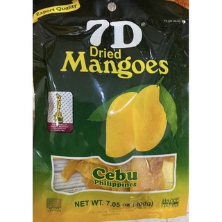 7D Dried Mangoes 200 grams