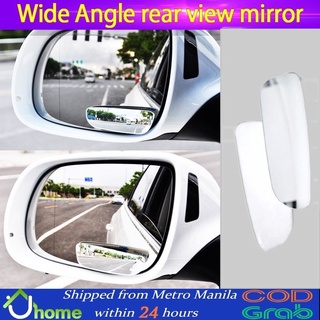 【SOYACAR】360° Car Wide-Angle Rear View Blind Spot Side View Mirror Rear View Adhesive Mirror (1)