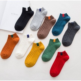angels 10 pairs Korean Cute Easy Style Socks Breathable Iconic Ankle Socks Cotton Trendy Style