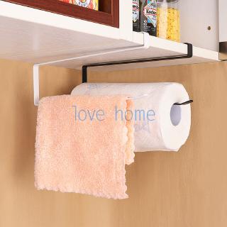 Metal Iron Towel Rack Storage Holder Hanging Kitchen Roll Paper Organizer Tissue Hanger Towel Bar Bathroom Kitchen Hardware