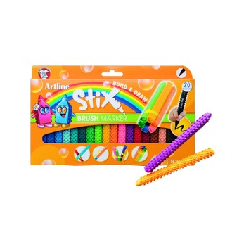 SALE!! Artline Stix Brush Marker 20, 12, 6 & 4 colors avail
