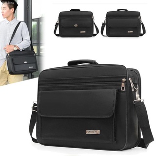 ☏✑☂Simple men's casual waterproof shoulder bag messenger bag business hand carry briefcase computer