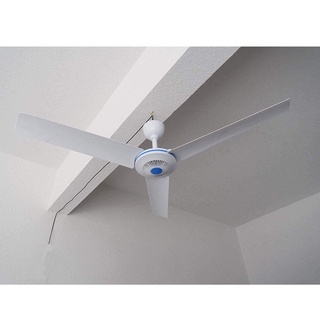 BIG SIZE 3 Leaves Portable Ceiling Fan Hanging Ceiling Fan Humidifier Cooling (8)