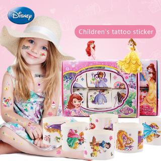 BBWORLD 6Pcs Cartoon Princess Temporary Tattoos For Kids Fun Stickers Waterproof Tattoo Stickers