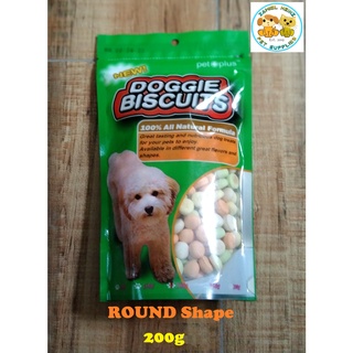 Pet Plus DOGGIE BISCUITS - Round Shape | 200g
