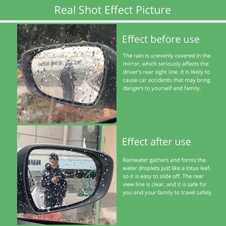 4PCS/Set Hydrophobic Film Rearview Mirror Rainproof Driving Safe eaiove (5)