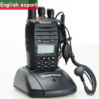 2021 Baofeng UV-B5 UVB5 Portable Walkie Talkie PTT for Police English Version Dual Band VHF Two Way