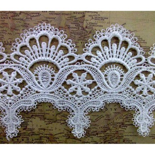 1 Yard DIY lace Fabric Width 8.5cm Water soluble lace (1)