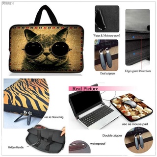 ♕Wolf Laptop Sleeve Case 13.3" 14" 15.4" Notebook Travel Carrying Bag for Apple Macbook Air Pro 14