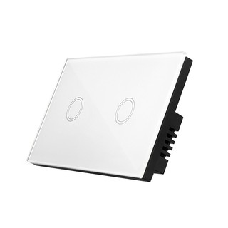 【IN Stock】US Plug Panel Smart Touch Wall Light Switch 2 Gang Y802A (3)