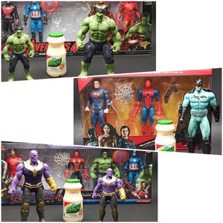 Avengers age of ultron/end game 3-5 in 1 11-18 cm figure sets