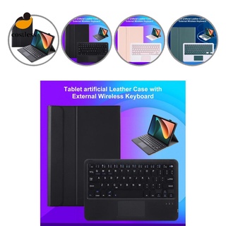 [COD] Portable Tablet PC Keypad Case Tablet Bluetooth-compatible 3.0 Portable Keyboard Case Low Pow