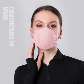 Silicone Face Mask With 5 Filter KN95 Reusable Silicone Face Mask COVID Protection Blue/Gray/Black/Pink