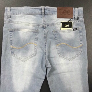 New mens light blue straight jeans (2)